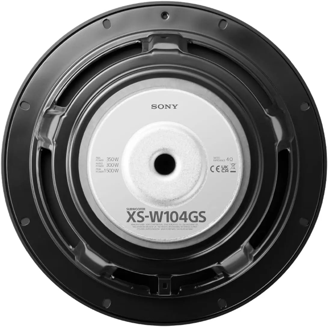 Certified Refurbished - Sony XS-W104GS 10" Subwoofer - Each SonyBullseye Deals