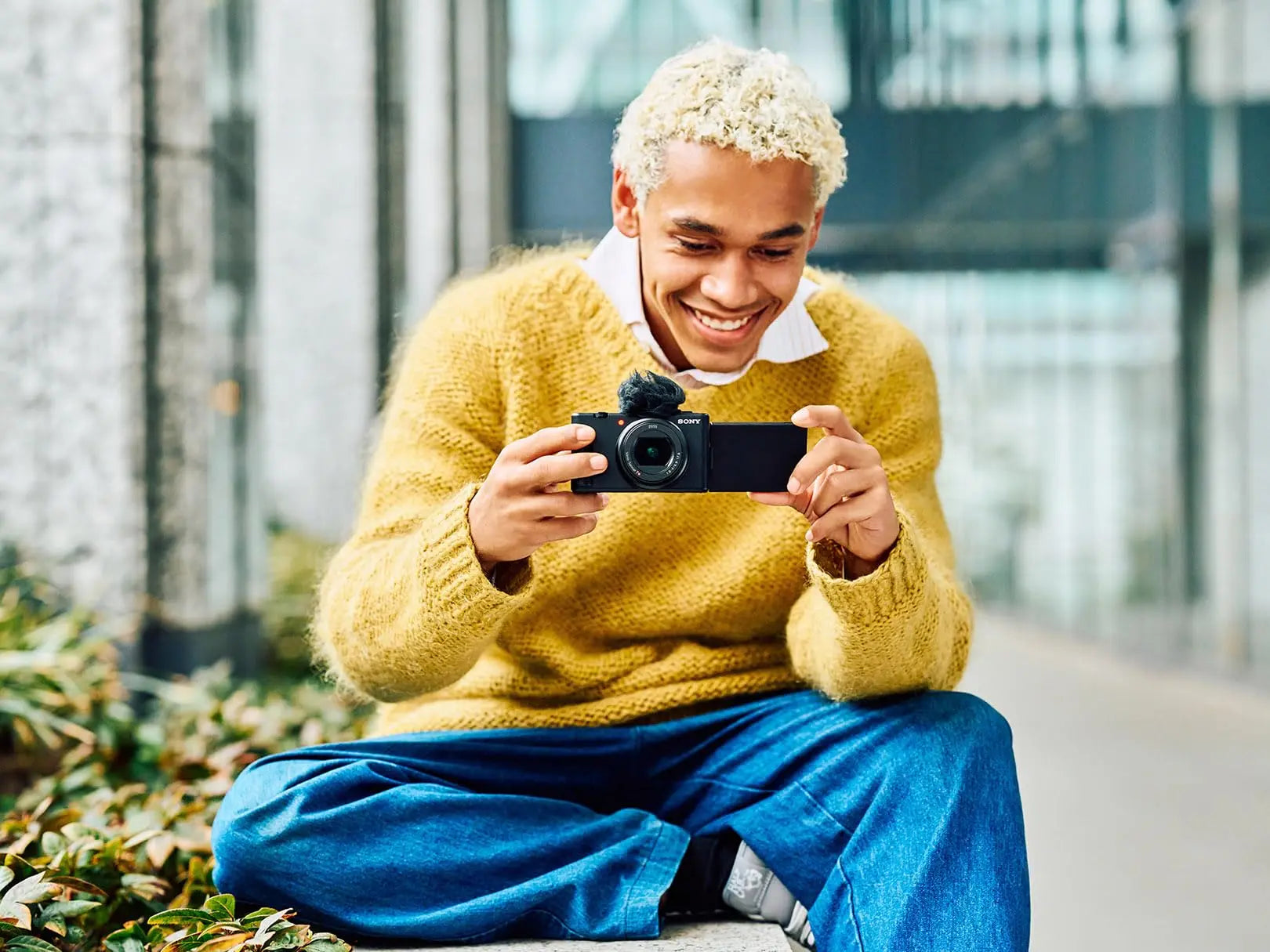 Certified Refurbished - Sony - ZV1 II 20.1-Megapixel Digital Camera for Content Creators and Vloggers - Black SonyBullseye Deals