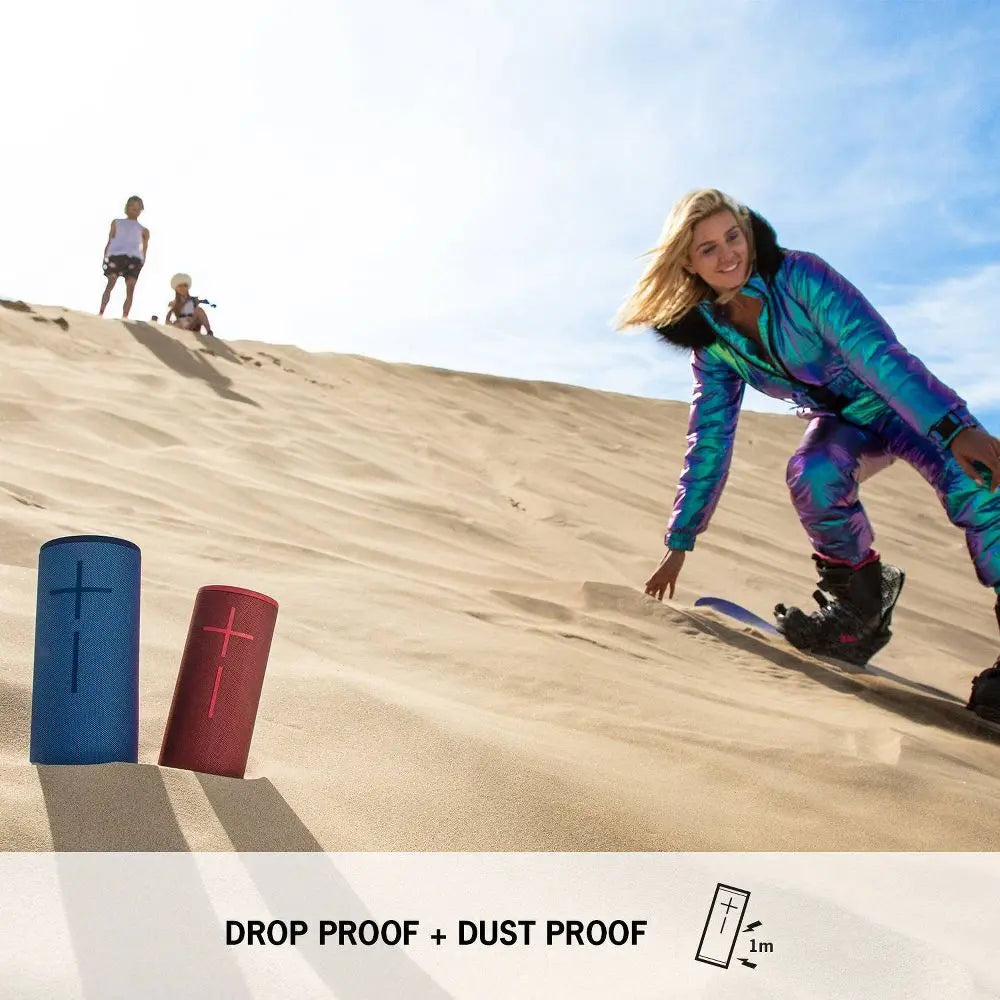 Certified Refurbished - Ultimate Ears Boom 3 Bluetooth Speaker - Blue Ultimate EarsBullseye Deals