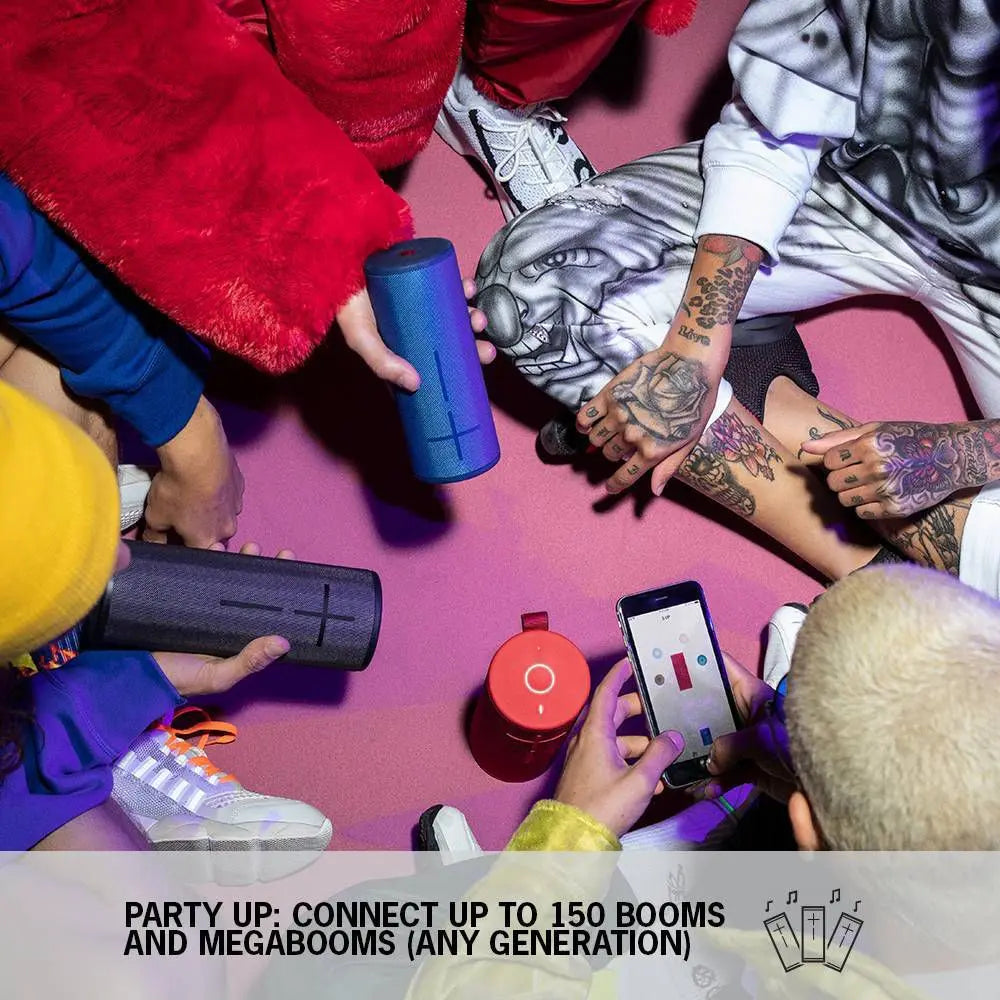 Certified Refurbished - Ultimate Ears Boom 3 Bluetooth Speaker - Blue Ultimate EarsBullseye Deals