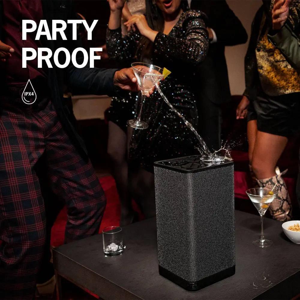 Certified Refurbished - Ultimate Ears - HYPERBOOM Portable Bluetooth Waterproof Party Speaker with Big Bass - Black Ultimate EarsBullseye Deals