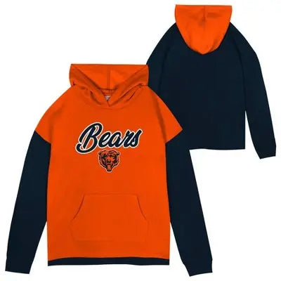 Chicago Bears NFL Kids' Fleece Hooded Sweatshirt Chicago BearsBullseye Deals