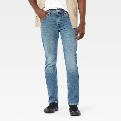 DENIZEN from Levi's Men's 216 Slim Fit Jeans Amped Up Flex Gray Wash 32