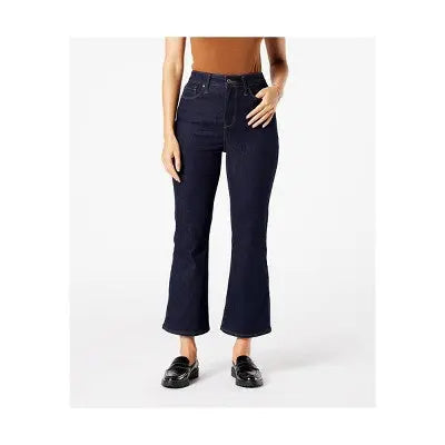 DENIZEN from Levi's Women's High Rise Flare Crop Jeans Heavyweight DENIZEN from Levi'sBullseye Deals