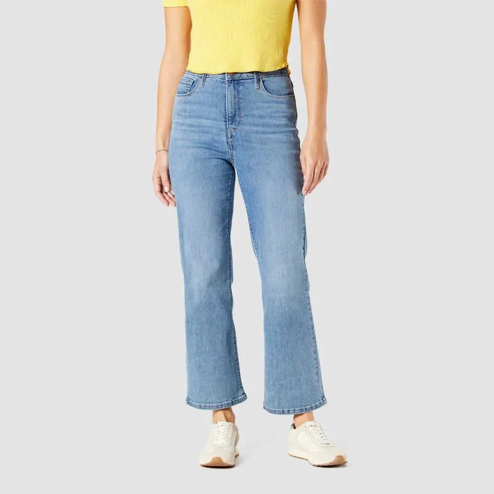DENIZEN from Levi's Women's High Rise Flare Crop Jeans Heavyweight DENIZEN from Levi'sBullseye Deals