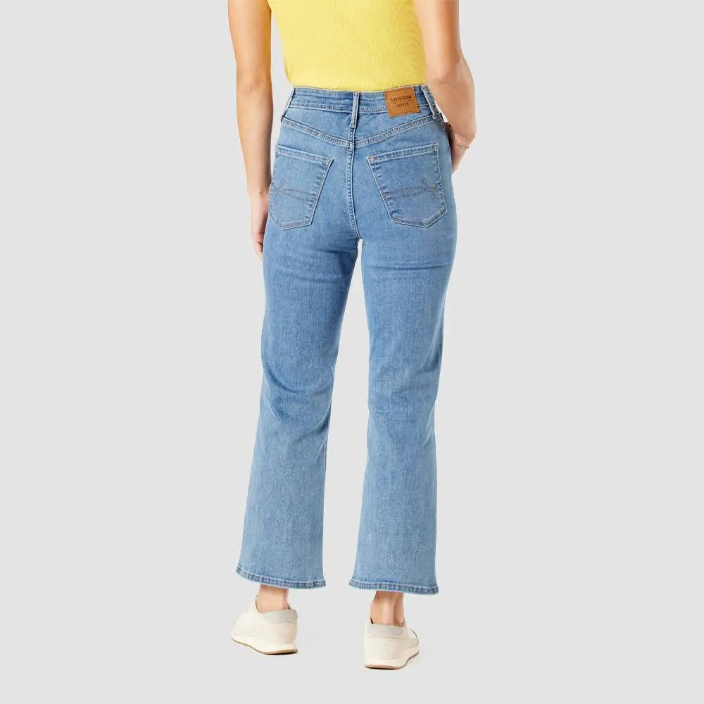 DENIZEN from Levi's Women's High Rise Flare Crop Jeans Heavyweight DENIZEN from Levi'sBullseye Deals