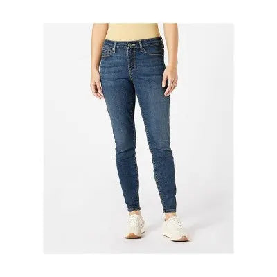 DENIZEN from Levi's Women's Mid Rise Regular Fit Full Skinny Jeans Heavyweight DENIZEN from Levi'sBullseye Deals