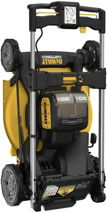 DEWALT 20-Volt MAX 21.5 in. Lithium-Ion Battery Powered Walk Behind Push Mower with Two (2) 10.0 Ah Batteries and Chargers - Secondipity