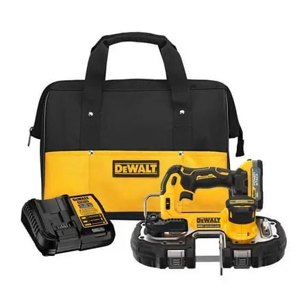DEWALT 20V MAX ATOMIC with POWERSTACK Cordless Compact Band Saw Kit (Battery & Charger) DEWALTBullseye Deals