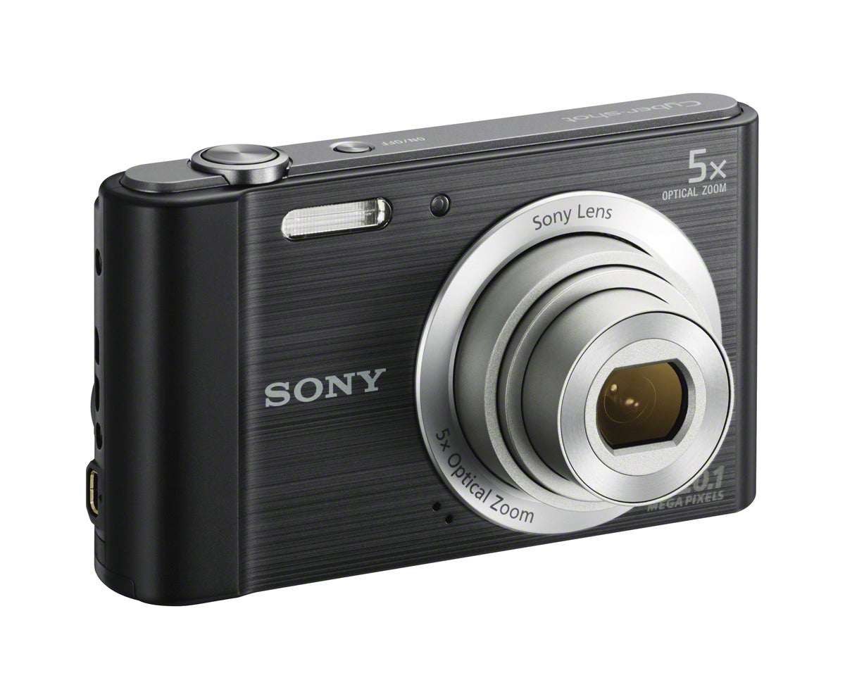 Certified Refurbished - Sony Cyber-shot DSC-W800/B 20.1MP Super HAD CCD Digital Camera | Black SonyBullseye Deals