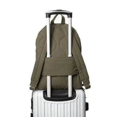 Dare To Roam Canvas 17-Inch Laptop Travel Backpack with Trolley Sleeve Dare To RoamBullseye Deals