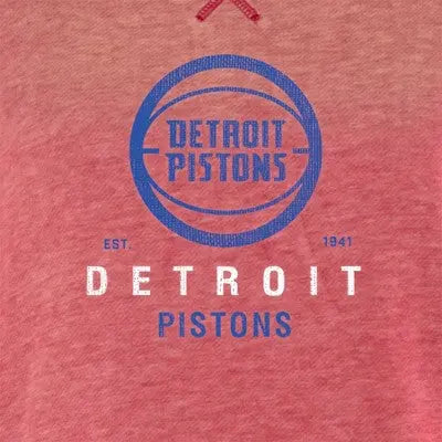 Detroit Pistons Women's Retro Logo Fleece Sweatshirt Detroit PistonsBullseye Deals