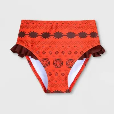 Disney Moana Kids Girls Cosplay Swim Sets 3-Piece Swimsuit UPF 50+ UV Protection DisneyBullseye Deals
