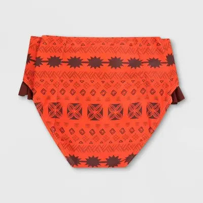 Disney Moana Kids Girls Cosplay Swim Sets 3-Piece Swimsuit UPF 50+ UV Protection MoanaBullseye Deals