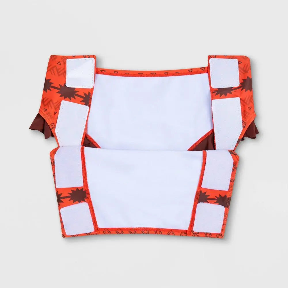 Disney Moana Kids Girls Cosplay Swim Sets 3-Piece Swimsuit UPF 50+ UV Protection MoanaBullseye Deals