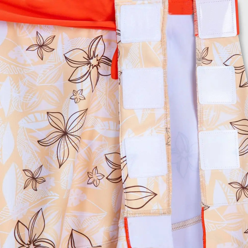 Disney Moana Kids Girls Cosplay Swim Sets 3-Piece Swimsuit UPF 50+ UV Protection MoanaBullseye Deals