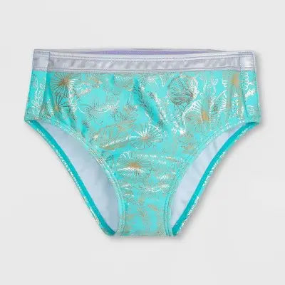 Disney The Little Mermaid Kids Girls 3-Piece Swimsuit Set Tail Skirt DisneyBullseye Deals