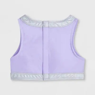 Disney The Little Mermaid Kids Girls 3-Piece Swimsuit Set Tail Skirt DisneyBullseye Deals