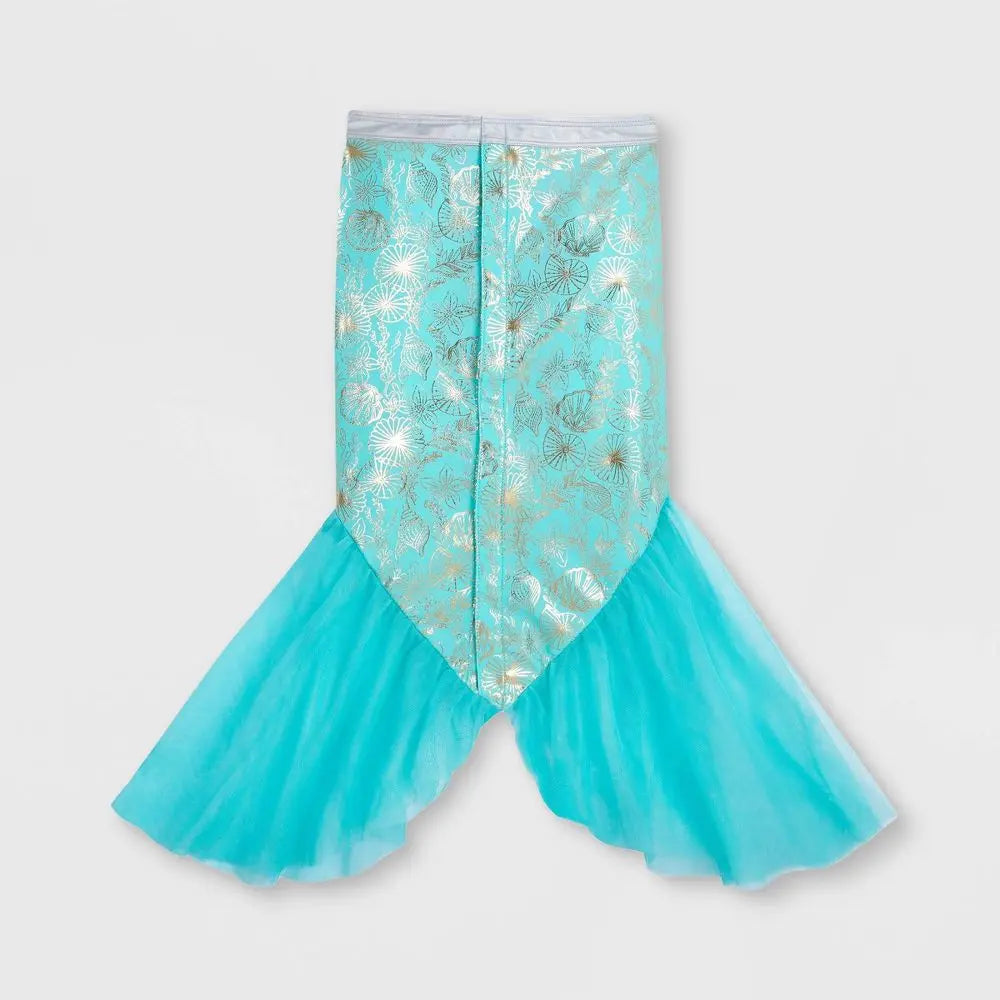 Disney The Little Mermaid Kids Girls 3-Piece Swimsuit Set Tail Skirt DisneyBullseye Deals