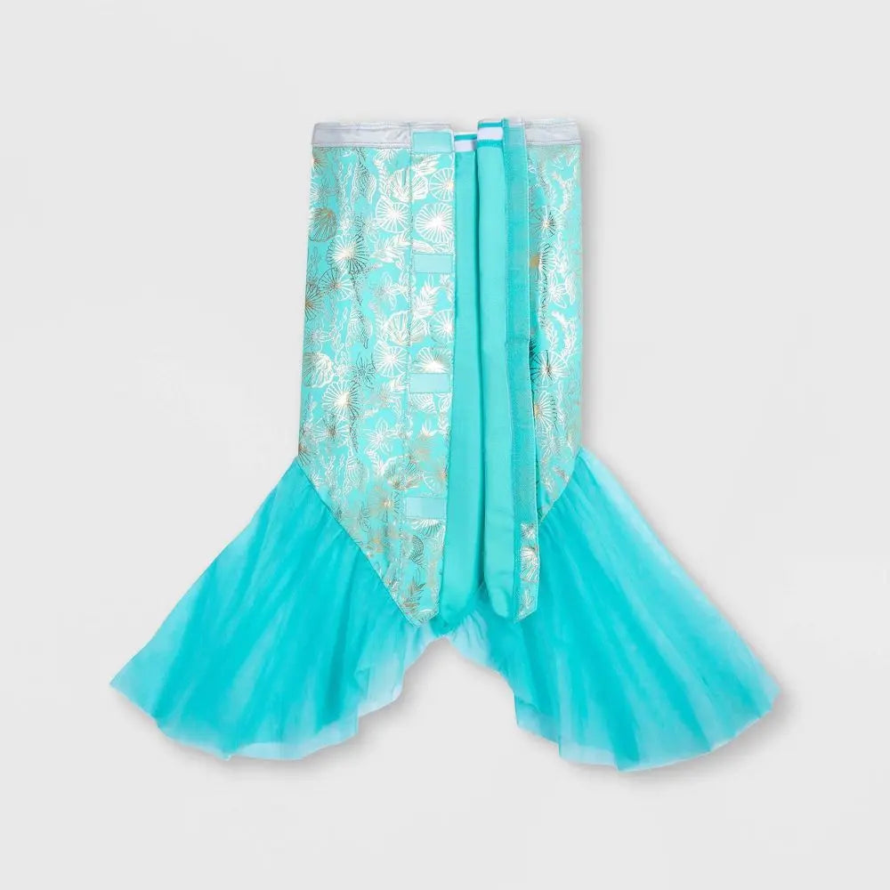 Disney The Little Mermaid Kids Girls 3-Piece Swimsuit Set Tail Skirt DisneyBullseye Deals