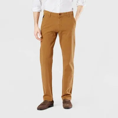 Dockers Men's Regular Straight Leg Slim Fit Full Smart 360 Chinos Midweight DockersBullseye Deals