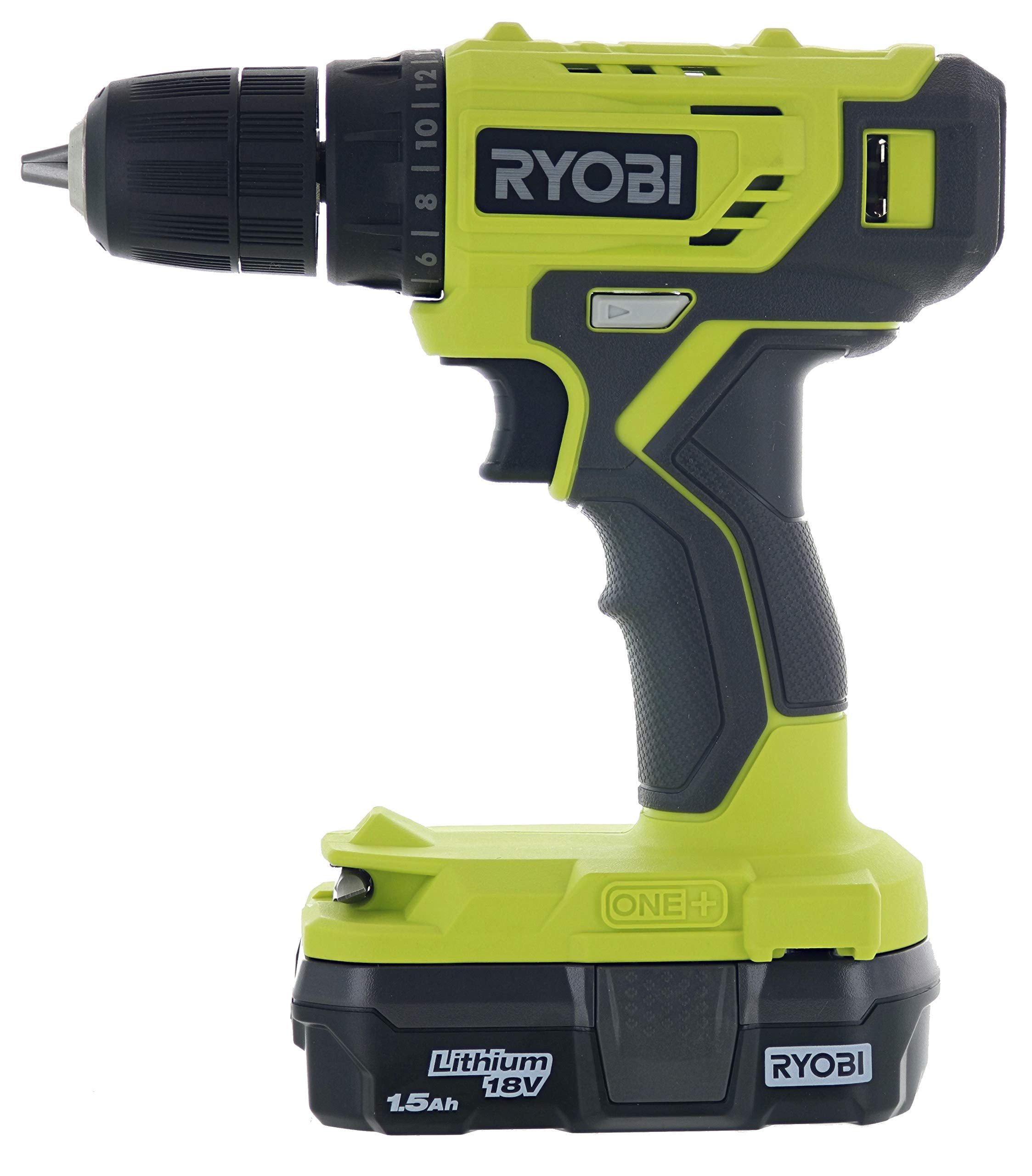 Open Box -  RYOBI 18-Volt ONE+ Cordless 3/8 in. Drill/Driver Kit with 1.5 Ah Battery and Charger RYOBI