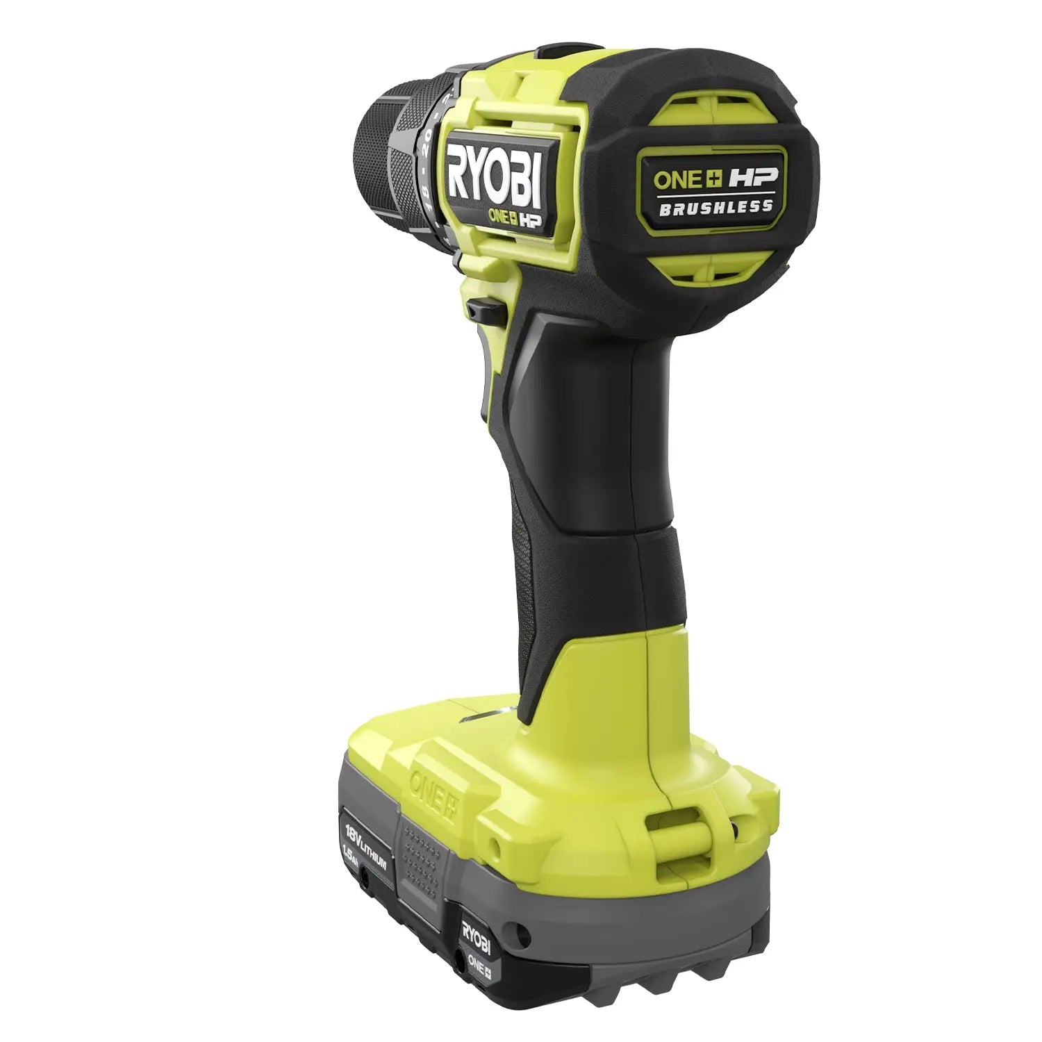 Open Box -  RYOBI ONE+ HP 18V Brushless Cordless Compact 1/2 in. Drill/Driver Kit with (2) 1.5 Ah Batteries, Charger and Bag RYOBIBullseye Deals