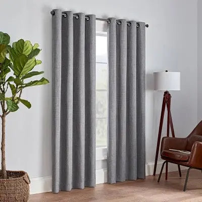 Eclipse Rowland Blackout Window Curtain Panel - 52