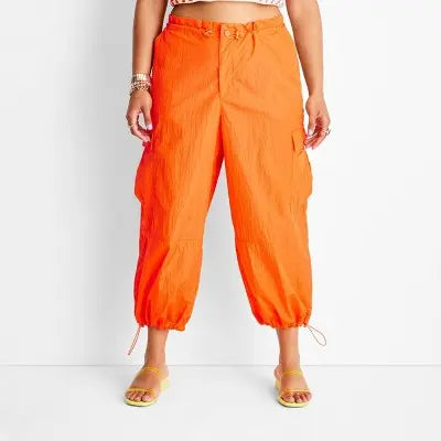 Future Collective with Alani Noelle Women's High Rise Relaxed Leg Ankle Joggers Future Collective with Alani NoelleBullseye Deals