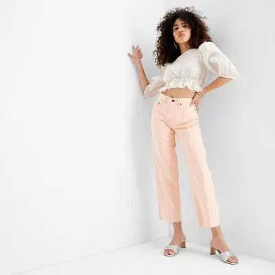 Future Collective with Gabriella Womens Plus Casual Fit Full Straight Leg Jeans Future Collective with GabriellaBullseye Deals