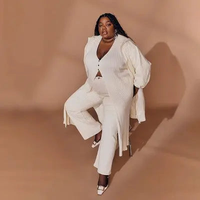 Future Collective with Gabriella Womens Plus High Rise Slim Flare Full Jeans Future Collective with GabriellaBullseye Deals