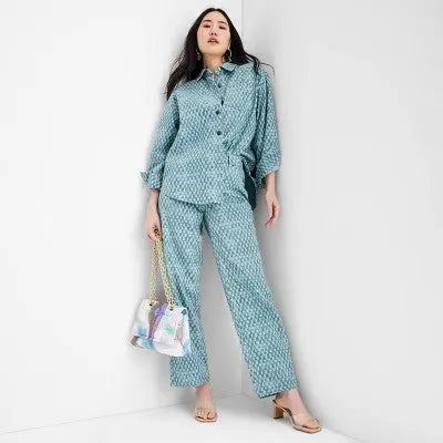 Future Collective with Gabriella Womens Plus Relaxed Fit Full Straight-Leg Denim Future Collective with GabriellaBullseye Deals