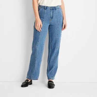 Future Collective with Reese Womens Plus Mid Rise Casual Fit Full Cargo Pants Future Collective with ReeseBullseye Deals