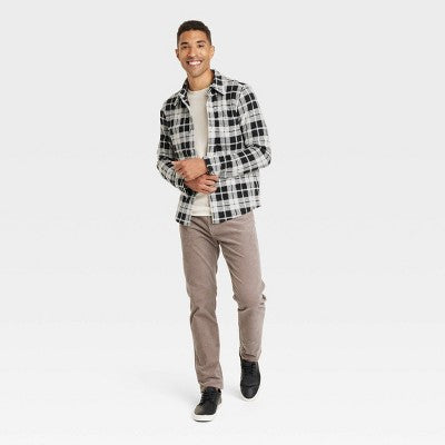 New - Goodfellow & Co Men Fleece Knit Button Down Shirt Jacket Heavyweight Long Sleeve Goodfellow & CoBullseye Deals