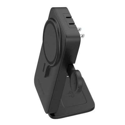 Open Box - myCharge 6000 Eco-Hub StandPowerbank charges iPhone and AirPods and iWatch