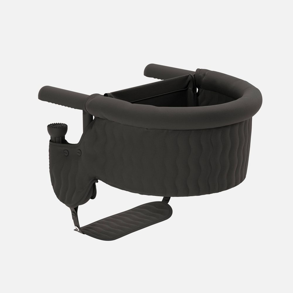 New - Lalo Hook-On High Chair with Attachable Silicone Tray - Black