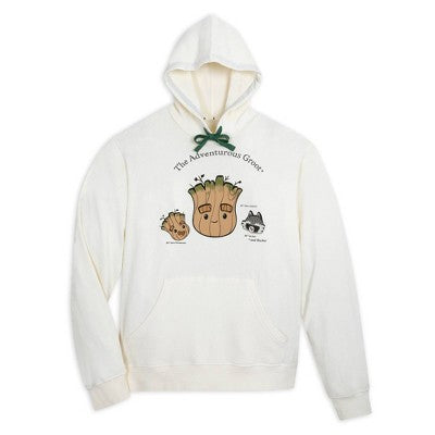 Groot Men's Pullover Hooded Fleece Graphic Sweatshirts & Rocket Art MarvelBullseye Deals