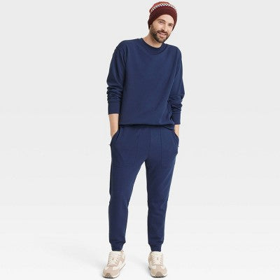 New - All In Motion Men's Heavyweight Waffle Knit Jogger Sweatpants Gym Pants All in MotionBullseye Deals