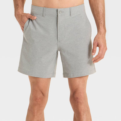 New - Men's 7'' Hybrid Swim Shorts - Goodfellow & Co™ Gray 38