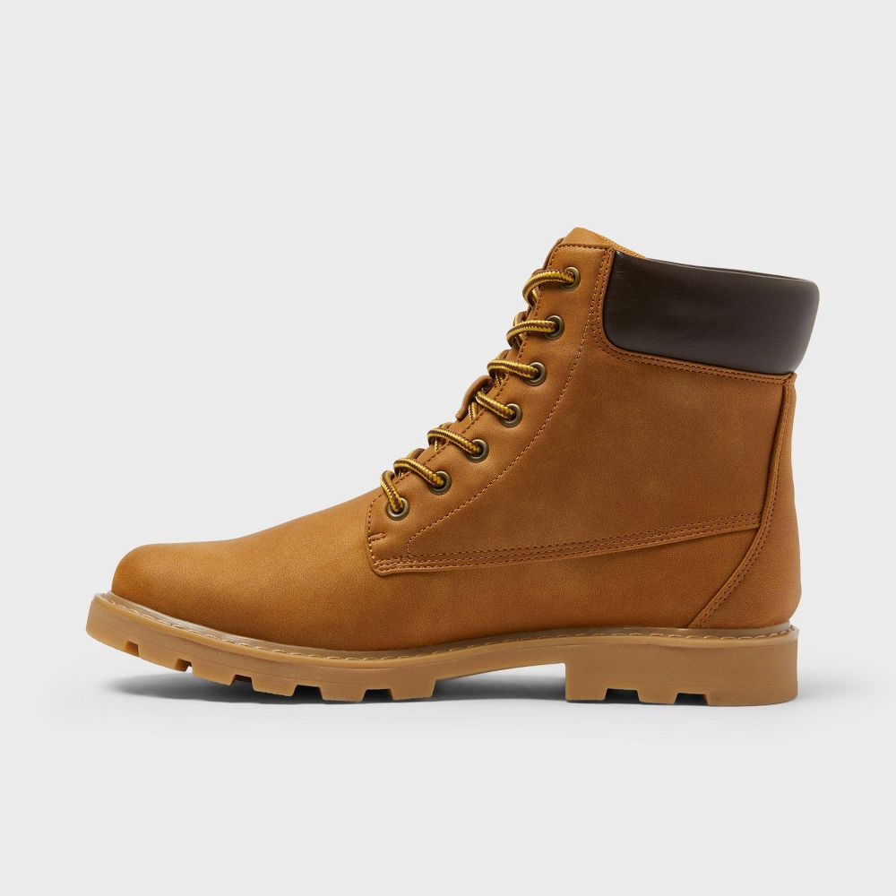 Open Box - Men's Tahoe Lug Sole Boots - Goodfellow & Co™ Tan 11