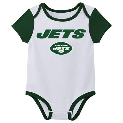 NFL Infant Boys' 3pk Bodysuit New York JetsBullseye Deals