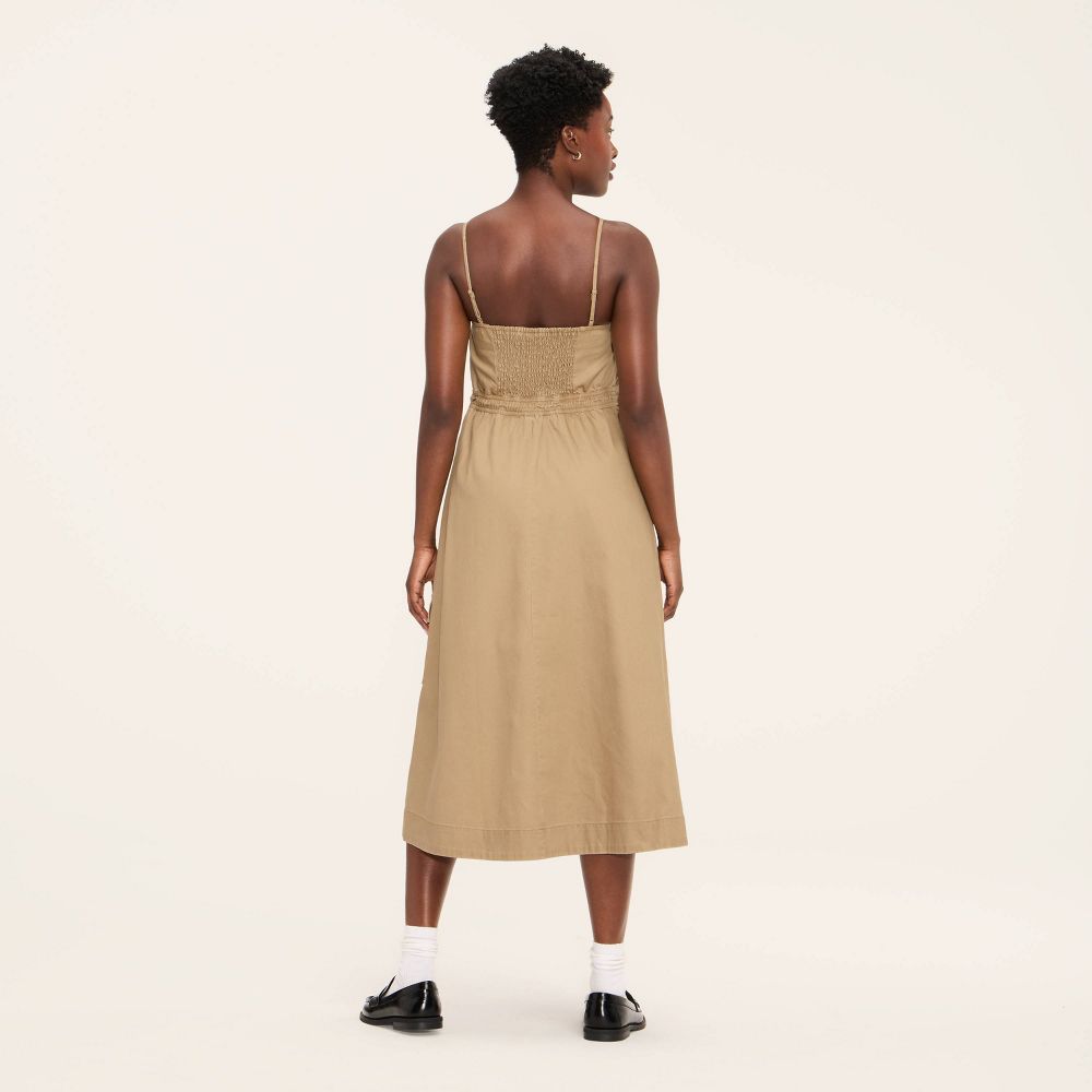 New - Women's Utility Midi Dress - Woolrich x Target Khaki XS