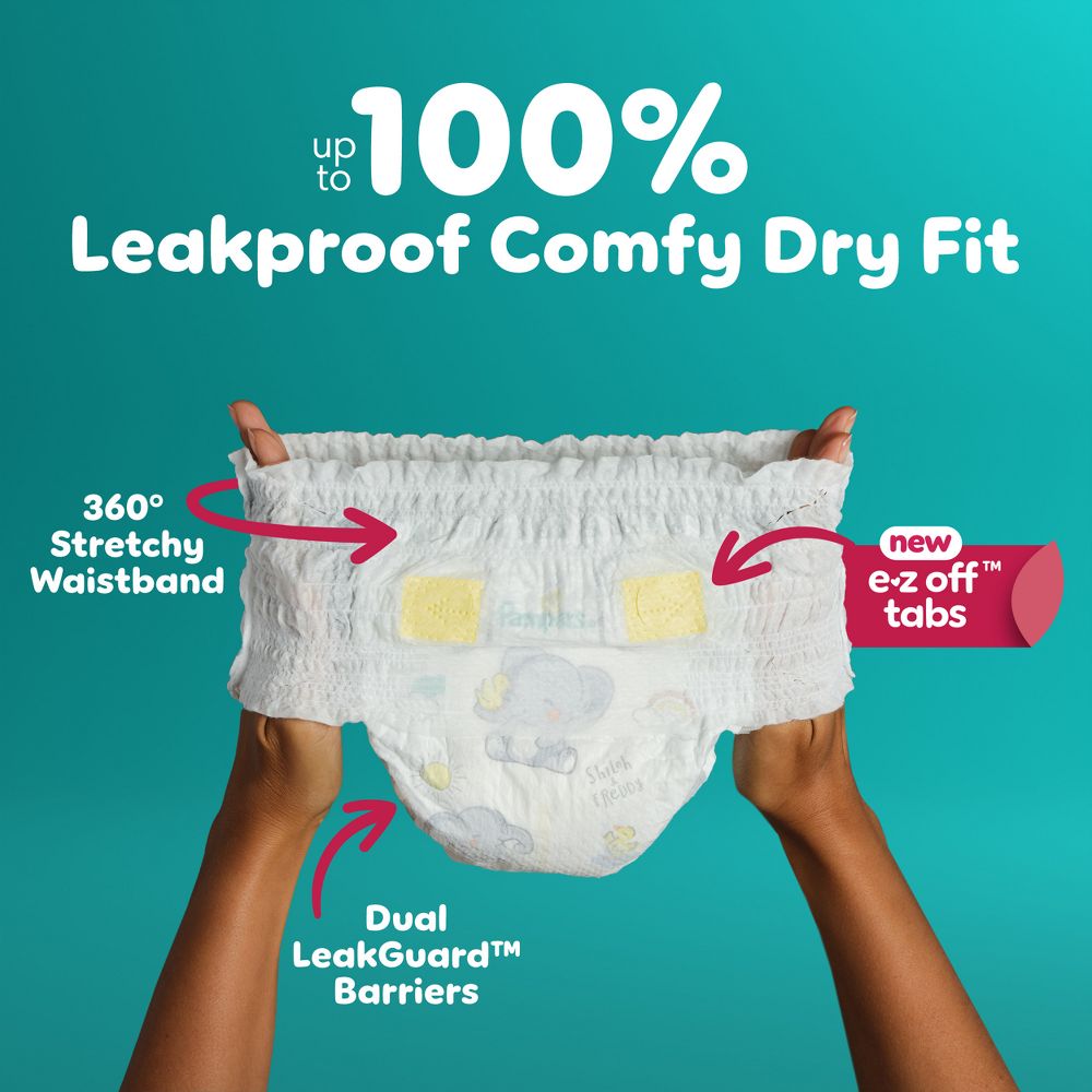 New - Pampers Swaddlers 360 Disposable Diapers - Size 7 - 68ct