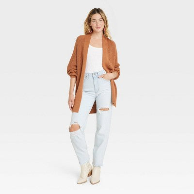 Universal Thread Women's High Waisted Straight Cargo Jeans 90's Vintage Universal ThreadBullseye Deals