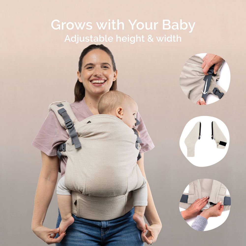 New - Boba X Baby Carrier - Pampas Cream