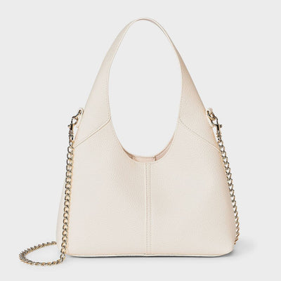 New - Mini Slouchy Chain Handbag - Universal Thread™ Off-white