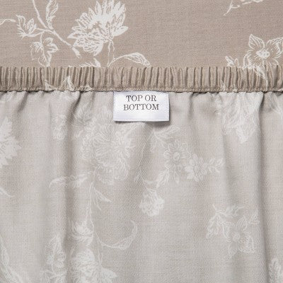 Open Box - Threshold 400 Thread Count Cotton Sateen 4PC Sheet Set Wrinkle-Resistant ThresholdBullseye Deals