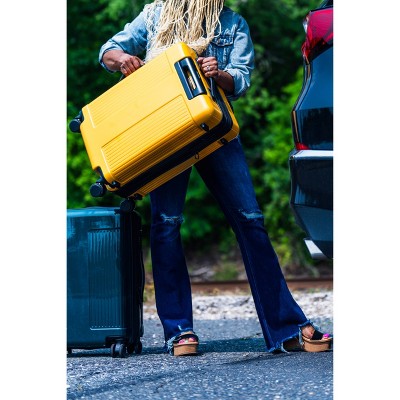 WNDR LN 21" Hardside Carry On Suitcase Hardshell Spinner Luggage WNDR LNBullseye Deals
