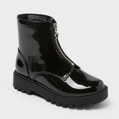 Open Box - Kids' Myra Chelsea Boots - art class™ Black 4