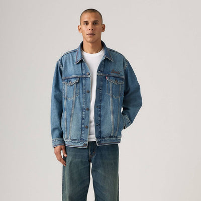 Open Box - Levi's® Men's Relaxed Fit Trucker Jacket - Mid Day Rodeo S